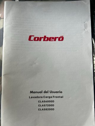 Lavadora Corberó CLAS6000D 6kg