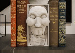 Figura Billy Puppet SAW Sujetalibros Coleccionista