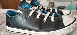 Zapatillas Converse All Star Negras y Azules