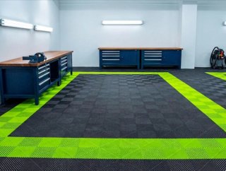 Suelo modular 3D Negras Ventiladas
