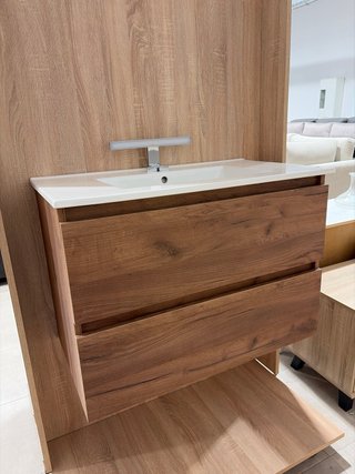 Muebles de baño colgantes con encimera incluida