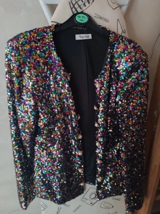Chaqueta lentejuelas Pretty Wild Talla M