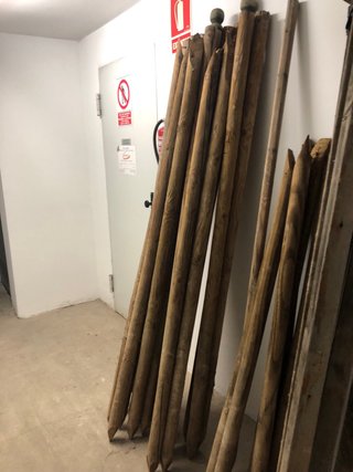 Lote Postes Madera