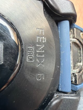 Reloj Garmin Azul y negro 6 pro