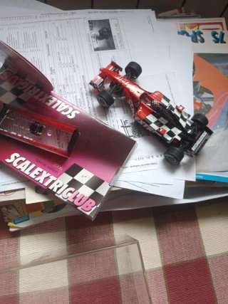 Scalextric Club: Seat León..Mini.Panda F 1 .R 5