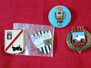 insignias festivas motor y militar