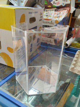 Expositor de caramelos metacrilato