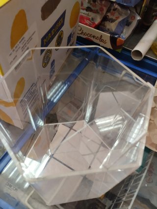 Expositor de caramelos metacrilato