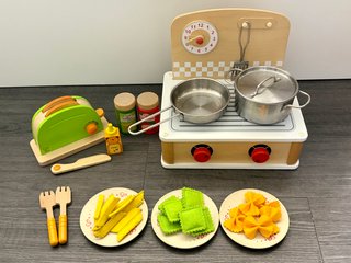 Juego Cocina Hape y Accesorios