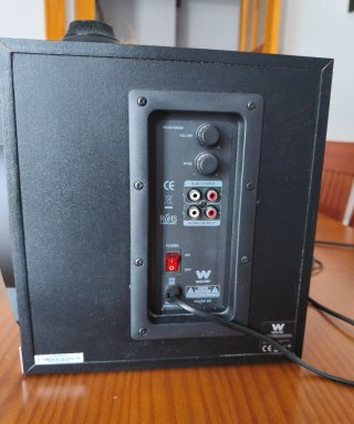 Altavoces Woster 2.1 Multimedia Negros