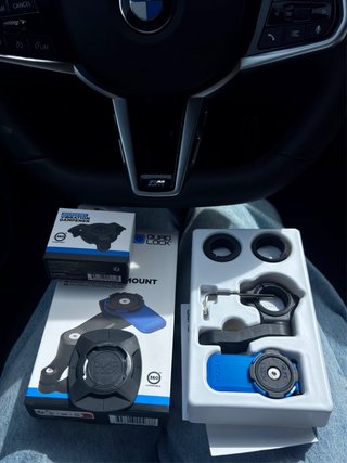 Kit Quadlock con Anti vibración y adaptador