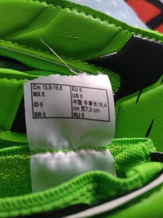 Guantes de portero Kipsta verdes