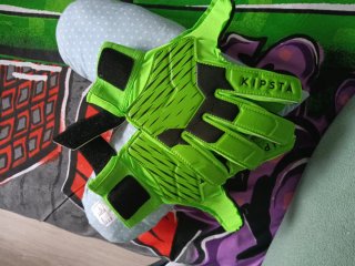 Guantes de portero Kipsta verdes