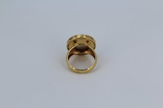 Anillo Ancho 18K.10gr. Ref: 043-01-00049.