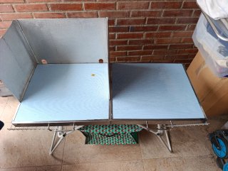 Mesa de camping plegable