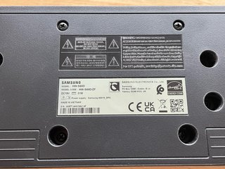 Barra de Sonido Samsung HW-S60D Negra