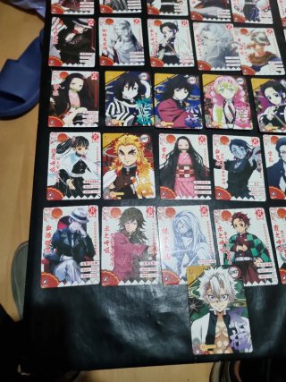 Lote Cartas Demon Slayer
