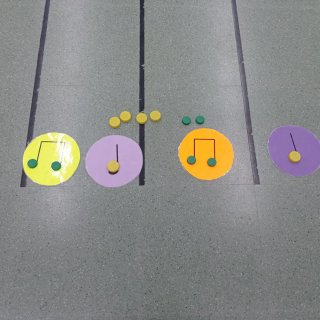 Caja figuras rítmicas La cuca del ritme