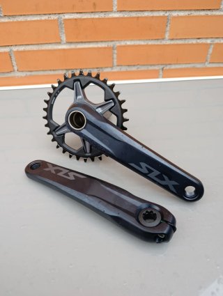 1x12v Shimano SLX FC-M7120-1 175mm Bielas NUEVAS.