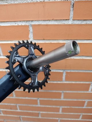 1x12v Shimano SLX FC-M7120-1 175mm Bielas NUEVAS.