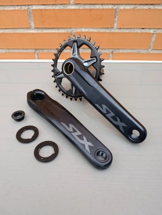 1x12v Shimano SLX FC-M7120-1 175mm Bielas NUEVAS.