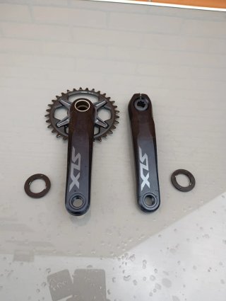 1x12v Shimano SLX FC-M7120-1 175mm Bielas NUEVAS.