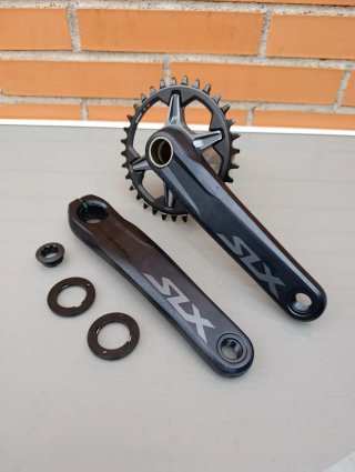 1x12v Shimano SLX FC-M7120-1 175mm Bielas NUEVAS.