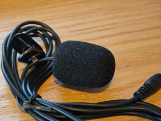Micrófono con clip para PC