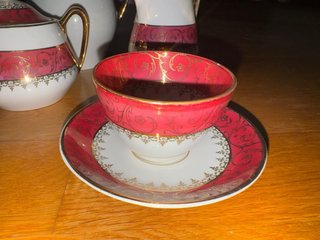 Juego de Tazas de Café de Porcelana