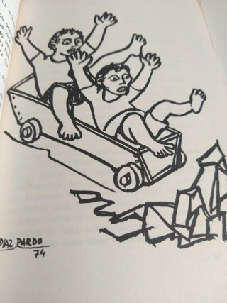 Libro Non deberian medrar. Ilustracion Díaz Pardo