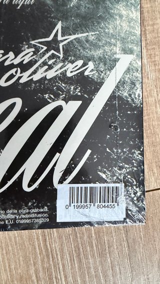 Chiara Oliver vinilo galaxy firmado exclusivo Nuev