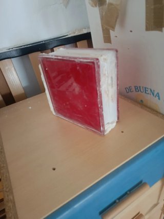 Bloque de cristal para construcción