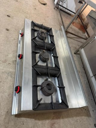 Cocina de gas 3 fuegos