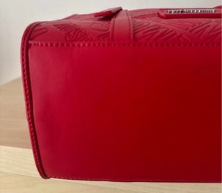 Borsa Love Moschino rossa/argento - nuova