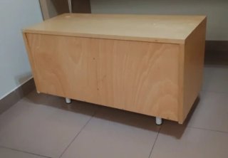 Cómoda Rattan y Madera 90 cm