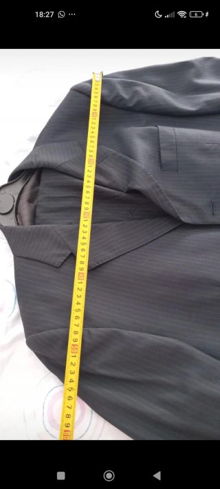 Traje Massimo Dutti Talla 42 Azul Marino