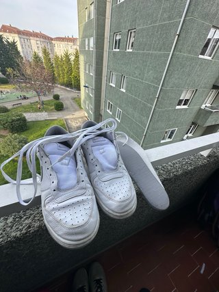 Zapatillas Nike Dunk Low Blancas y Grises
