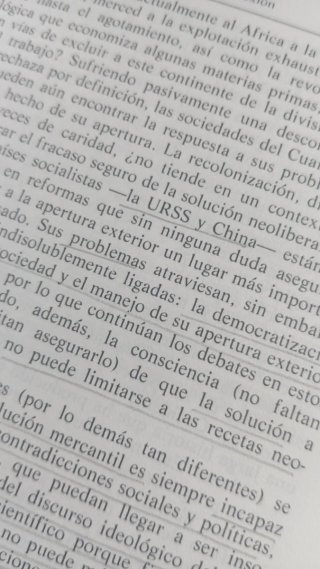 La Desconexión: Hacia un Sistema Mundial