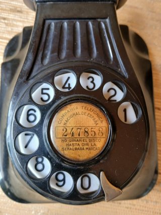 Teléfono Antiguo Telefónica años 50