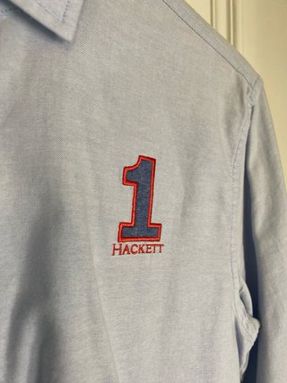 Camisa Hackett Azul - Edición Especial - Talla S