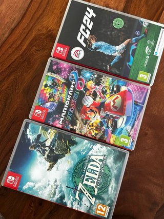 Nintendo Switch OLED + Juegos