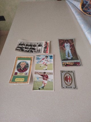 Figurine Milan Calciatori Vintage