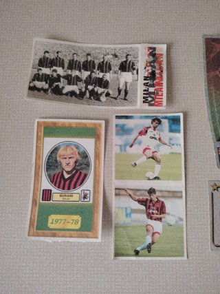 Figurine Milan Calciatori Vintage