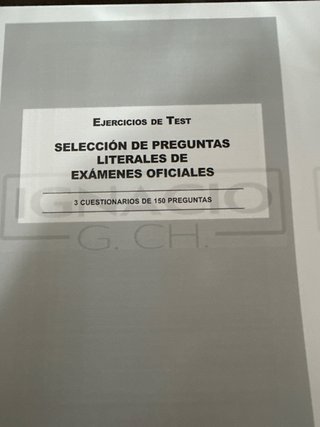 Cuestionarios TEST INSTITUCIONES PENITENCIARIAS