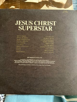 Vinilo Jesucristo Superstar Musical