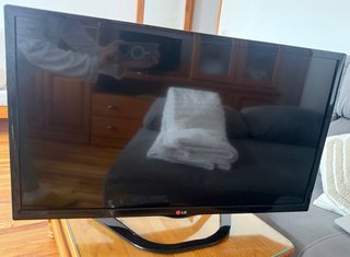 Televisión LG Negra