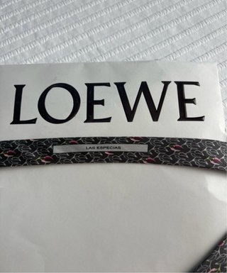 Corbata Loewe Vintage Estampada
