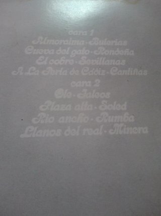 Vinilo Paco de Lucía - Almoraima