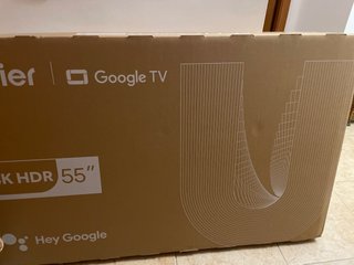 TV Haier 55 4K HDR Google TV