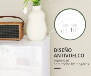 Cómoda moderna 4 cajones blanca